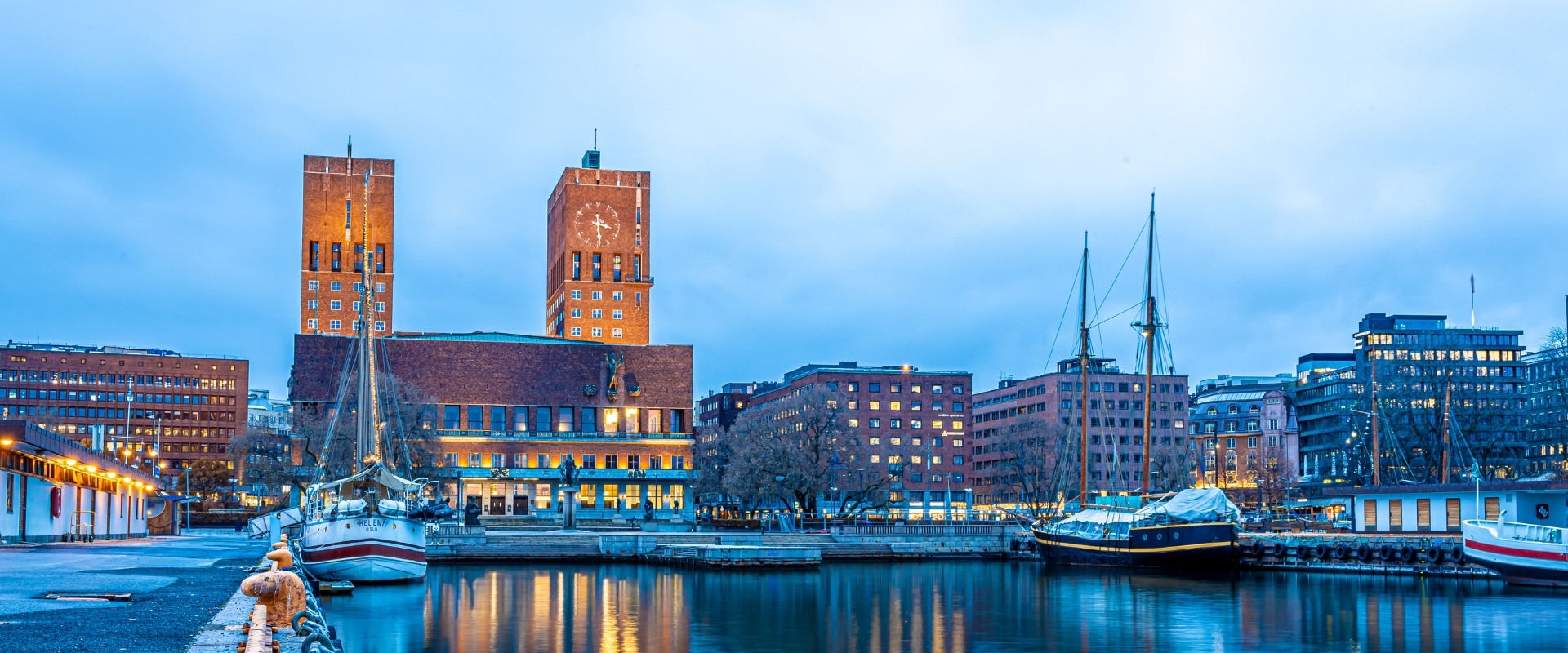 Utsikt over aker brygge