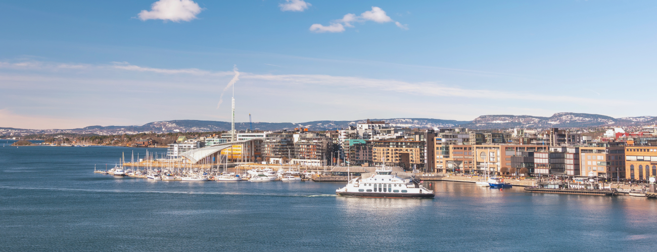 Utsikt over Aker Brygge