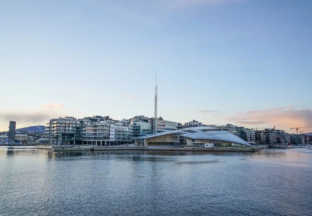 Oversiktsbilde av Tjuvholmen